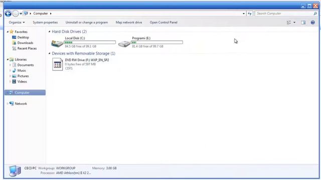 How To Make Partition On Hard Disc ( Kako Napraviti Particiju Na Hard Disku ) FULL HD смотреть онлайн