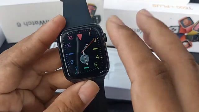 Unboxing Smartwatch T500 + Plus Hiwatch Series 6 Black Edition смотреть онлайн