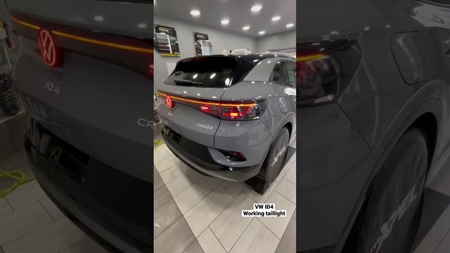 Vw ID4 . Working taillight. смотреть онлайн