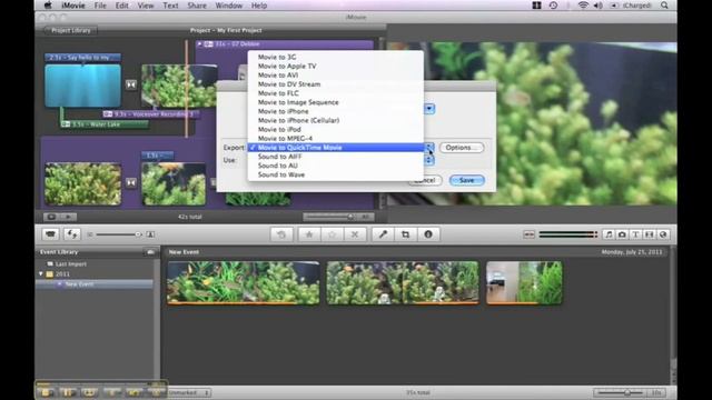 iMovie Video Tutorials - Save to your Computer смотреть онлайн