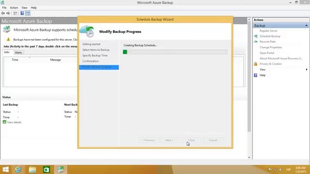 Programar copia de seguridad en Microsoft Azure Backup desde Windows 8.1 смотреть онлайн