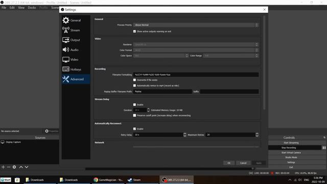 How to setup OBS Studio and Steam to get high definition (HD) videos while Screen Recording смотреть онлайн
