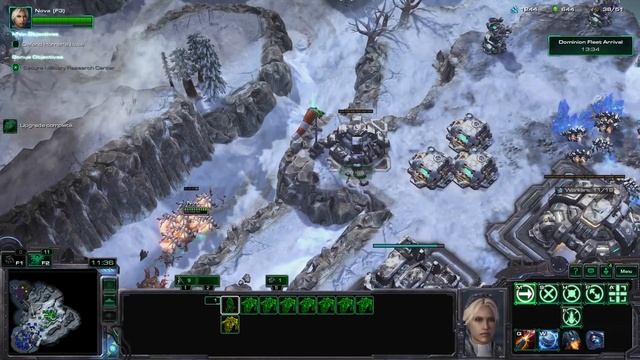 Starcraft 2 Campaign Walkthrough Part 2 Nova Covert Ops смотреть онлайн