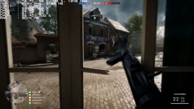 Battlefield 1 - DX 11 - ULTRA | GTX 970 | 1080p - 2K (DSR) смотреть онлайн
