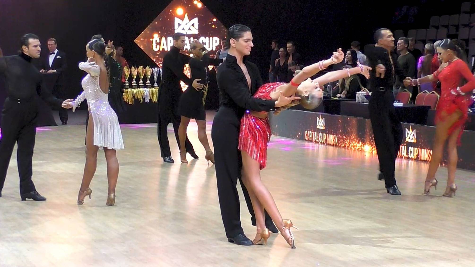 ProAm Diamond Cup, Int. La, 1/4: ча-ча-ча, самба, румба, пасодобль, джайв. Capital Cup Minsk 2024 смотреть онлайн