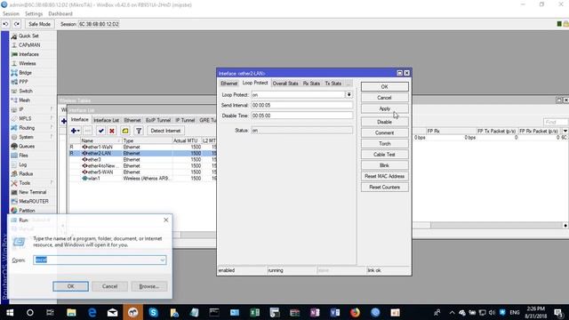Loop Protect Mikrotik 1