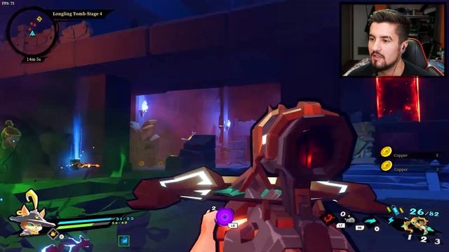 WE GOT A CHAIN GUN!!! | Gunfire Reborn | THE ANXI DESERT STAGE смотреть онлайн