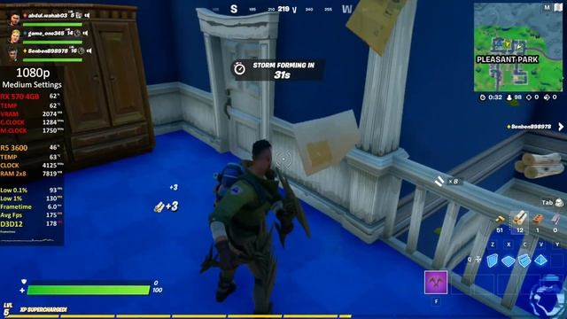 Fortnite Chapter 2 - Season 5 | Ryzen 5 3600 + RX 570 4GB | All Settings 1080p | 2020 смотреть онлайн
