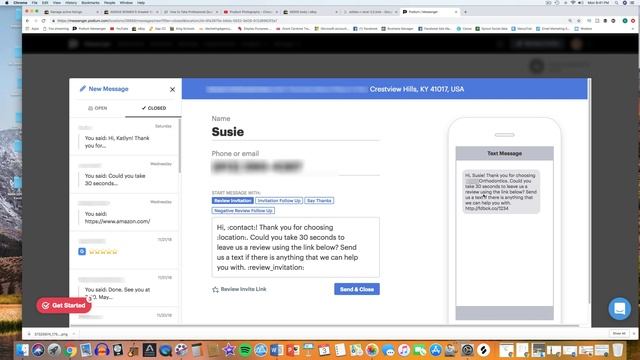 Podium Review Management Tutorial: How To Send a Podium Review Via Text смотреть онлайн