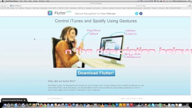 Control Your iTunes Library With Hand Gestures Using Flutter [Awesome] смотреть онлайн