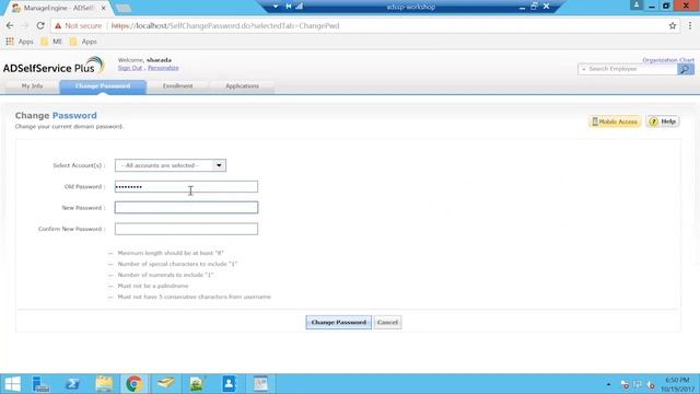 One password One Identity Real time Active Directory based password synchronization смотреть онлайн