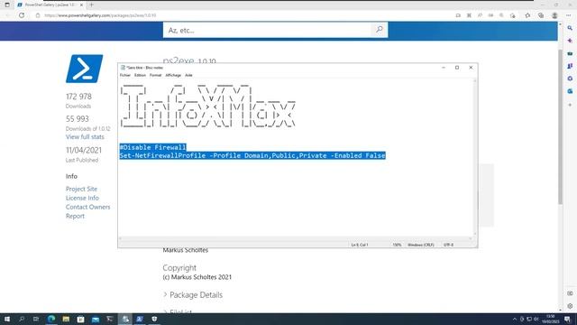 PowerShell to EXE: Convert PowerShell Scripts to Executables with ps2exe смотреть онлайн