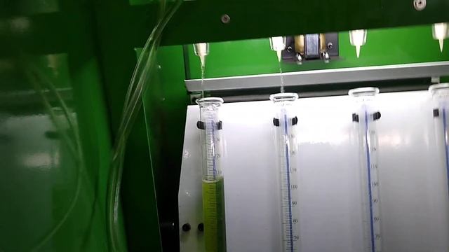 Prueba VL nuevo banco de pruebas common rail con software tablas y probetas . смотреть онлайн