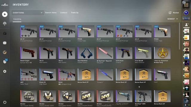 20% AK-47 HYDROPONIC FN TRADEUP! смотреть онлайн