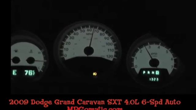 Dodge Grand Caravan SXT 0-60 MPH смотреть онлайн