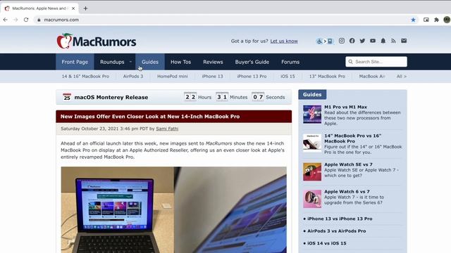How macOS Monterey Handles The Menu Bar In Full Screen смотреть онлайн
