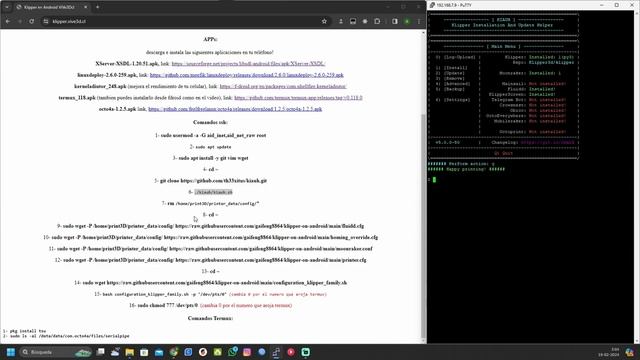 Instalación de KLIPPER en ANDROID! смотреть онлайн
