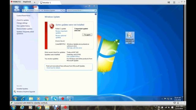 Fix windows update error 80073712 in windows 7 смотреть онлайн