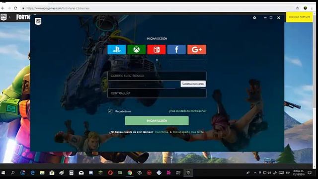 Como descargar Fortnite para Windows 7/8/10 смотреть онлайн