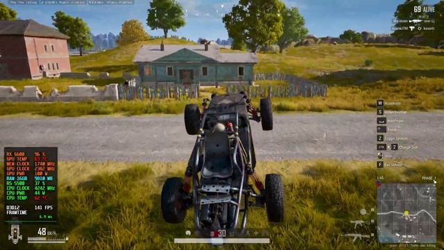 PUBG : RX 6600 8gb - | All Graphics Setting | Ryzen 5 5500 | 1080p смотреть онлайн