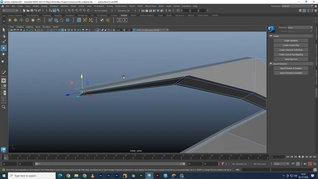 Lamborghini Huracan car Modeling in Maya #model par - 5 смотреть онлайн