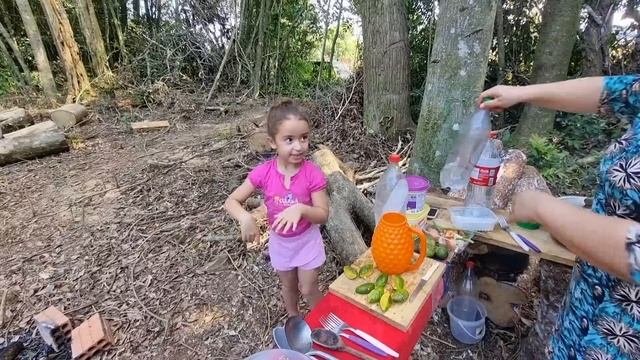 DIÁRIO DA OBRA||FIZ UMA PARTE DA INSTALAÇÃO||ALMOÇO NO FOGÃO A LENHA||LIMPEZA NO QUINTAL смотреть онлайн