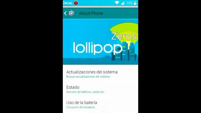 ROM Android Lollipop 5.1.1 para Alcatel Tpop 4010a (ZerosL-BetaMoD1.4) смотреть онлайн