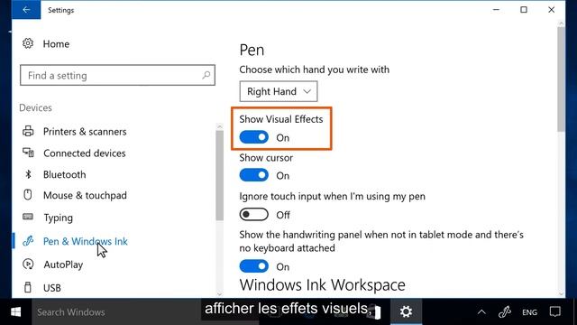 Modification des paramètres du stylet sous Windows 10 | HP Support смотреть онлайн