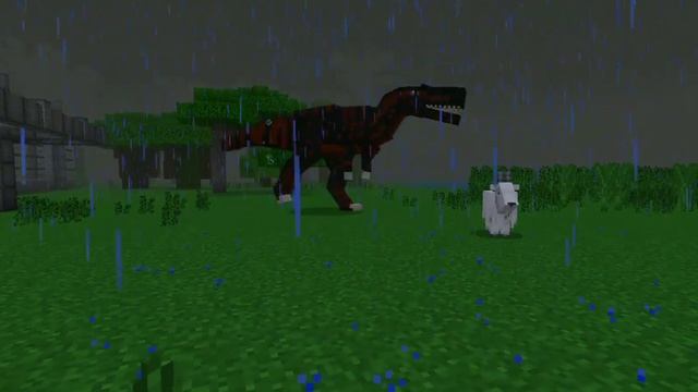 Minecraft Suchomimus Dinosaur Age X Jurassic World Addon