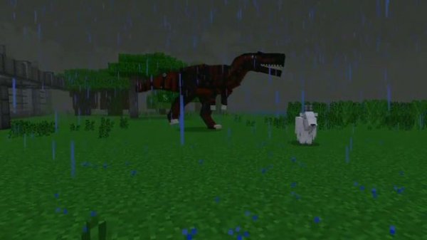 Minecraft Suchomimus Dinosaur Age x Jurassic World Addon