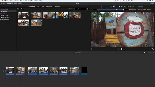 Redigera i iMovie på Mac - Färgsättning del3 смотреть онлайн
