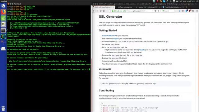 SSL generator demo смотреть онлайн
