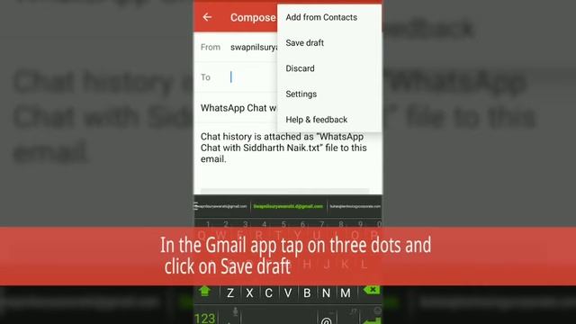 how to save whatsapp chat on sd card | whatsapp tricks | Tech Know смотреть онлайн