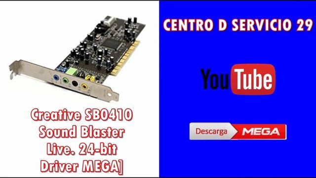 ✅ Creative SB0410 Sound Blaster Live. 24-bit Driver MEGA] [DESCARGAR] смотреть онлайн