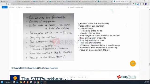 Introduction to MDM & Stibo Step | SAP MDM Stibo Training | Zarantech смотреть онлайн