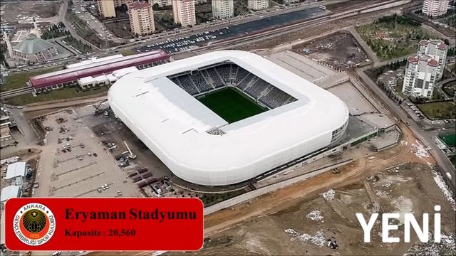 Süper Lig Takımlarının (21 Takım) ESKİ ve YENİ Stadyumları смотреть онлайн