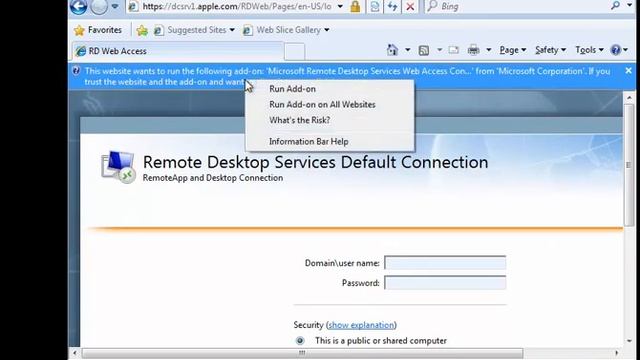 Configure RemoteApp combine with RD Gateway on Windows Server 2008 R2 смотреть онлайн