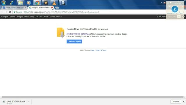 ATMEL Studio 6 Tutorial English : How to Download : AVR Microcontroller ATMegA32 :Education With AJ смотреть онлайн
