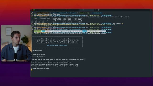 GitHub Actions Selfhosted Runners | easy devops tutorial ci/cd смотреть онлайн