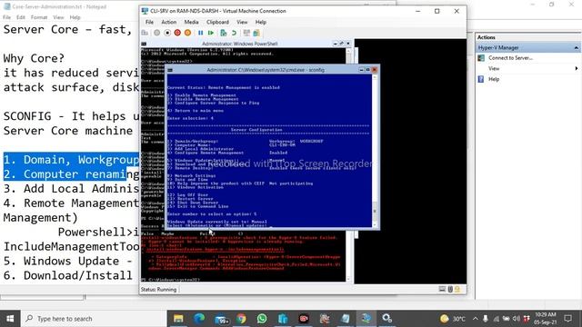 Microsoft Hyper-V Core Server смотреть онлайн