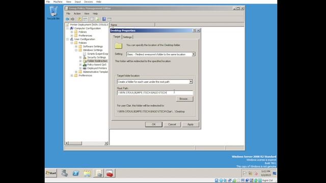 COMPUTER SYSTEMS SERVICING NC II- COC3 Folder Redirection смотреть онлайн