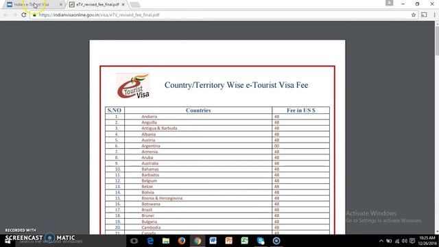 E Tourist Visa (eTV) India Web version смотреть онлайн