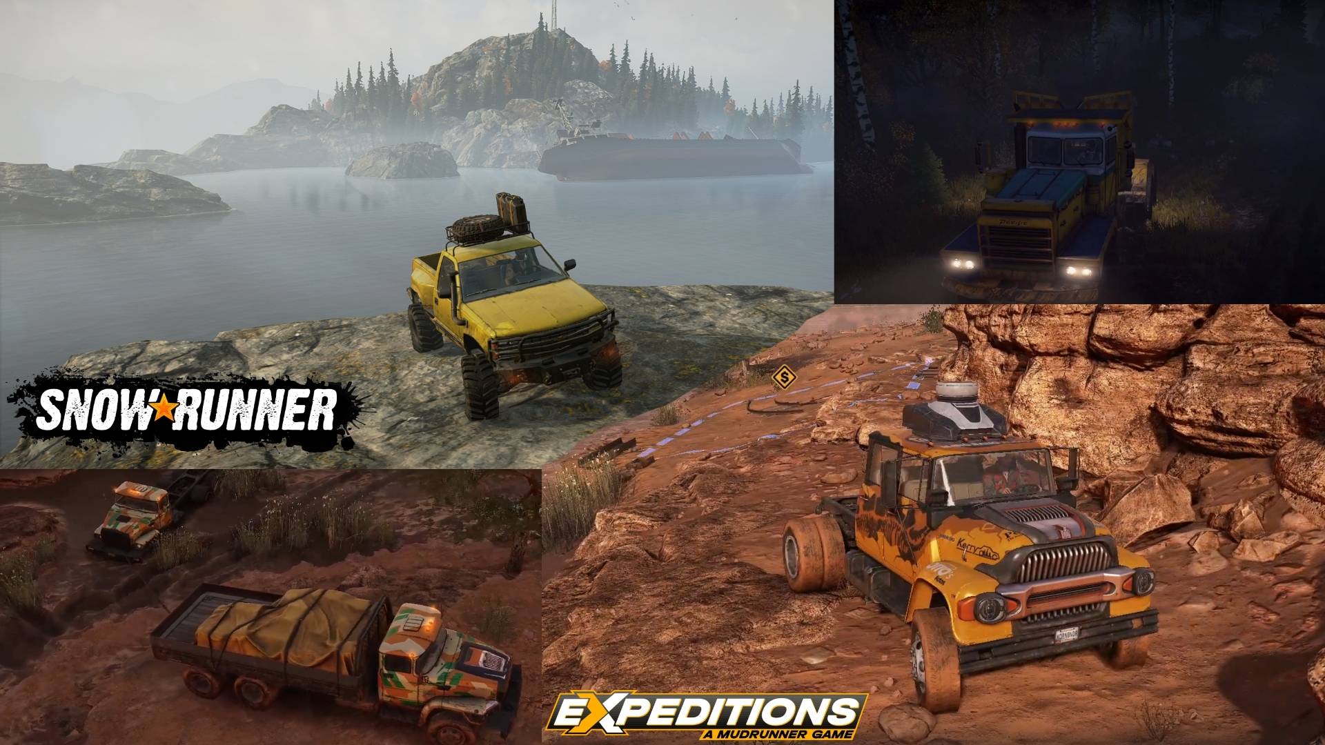 "ДОЛГОЖДАННЫЙ СТРЫМ" SnowRunner Выпуск №49 Сезон №1 и Expeditions Выпуск №02 смотреть онлайн