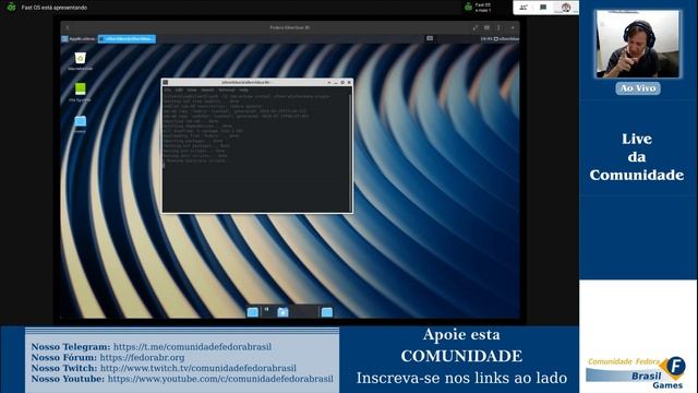 [Live] Especial - Testes e Debates do Fedora 30 e 31 (Rawhide) смотреть онлайн