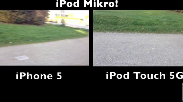 iPhone 5 vs. iPod Touch 5G: Kamera [German/Deutsch] смотреть онлайн
