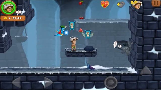 Jungle Adventures 2 - Gameplay Android - Level 2-5 Shark Boss смотреть онлайн