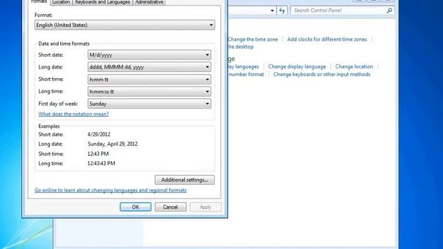 how to change windows 7 Region and Language format to Kazakh (Kazakhstan) смотреть онлайн