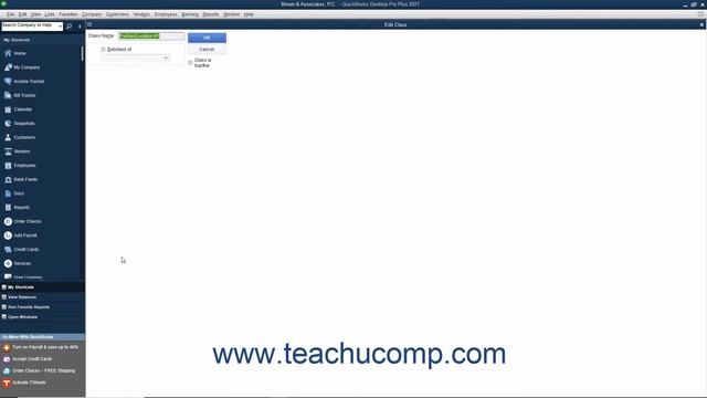 QuickBooks Desktop Pro 2021 Training for Lawyers Enabling Class Tracking for Law Firms Tutorial смотреть онлайн