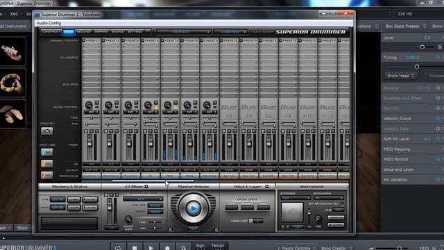 Toontrack EzDrummer 2, Superior Drummer 2 E Superior Drummer 3
