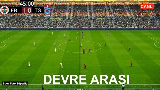 FENERBAHÇE TRABZONSPOR MAÇI CANLI İZLE